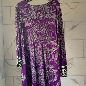Purple shift Dress